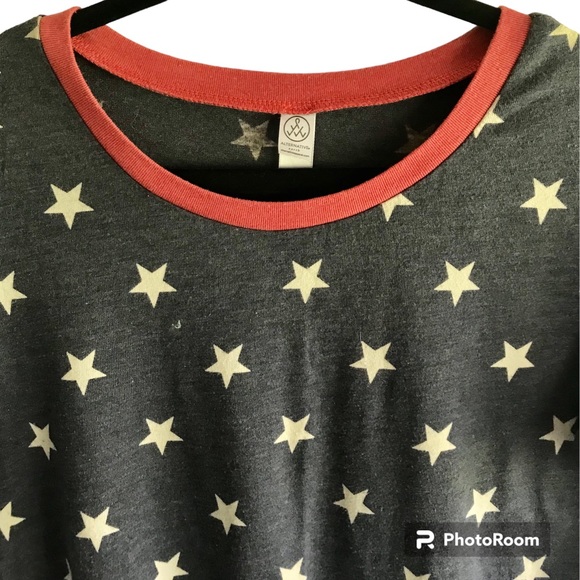 ALTERNATIVE COTTON BLEND TEE - Picture 2 of 3